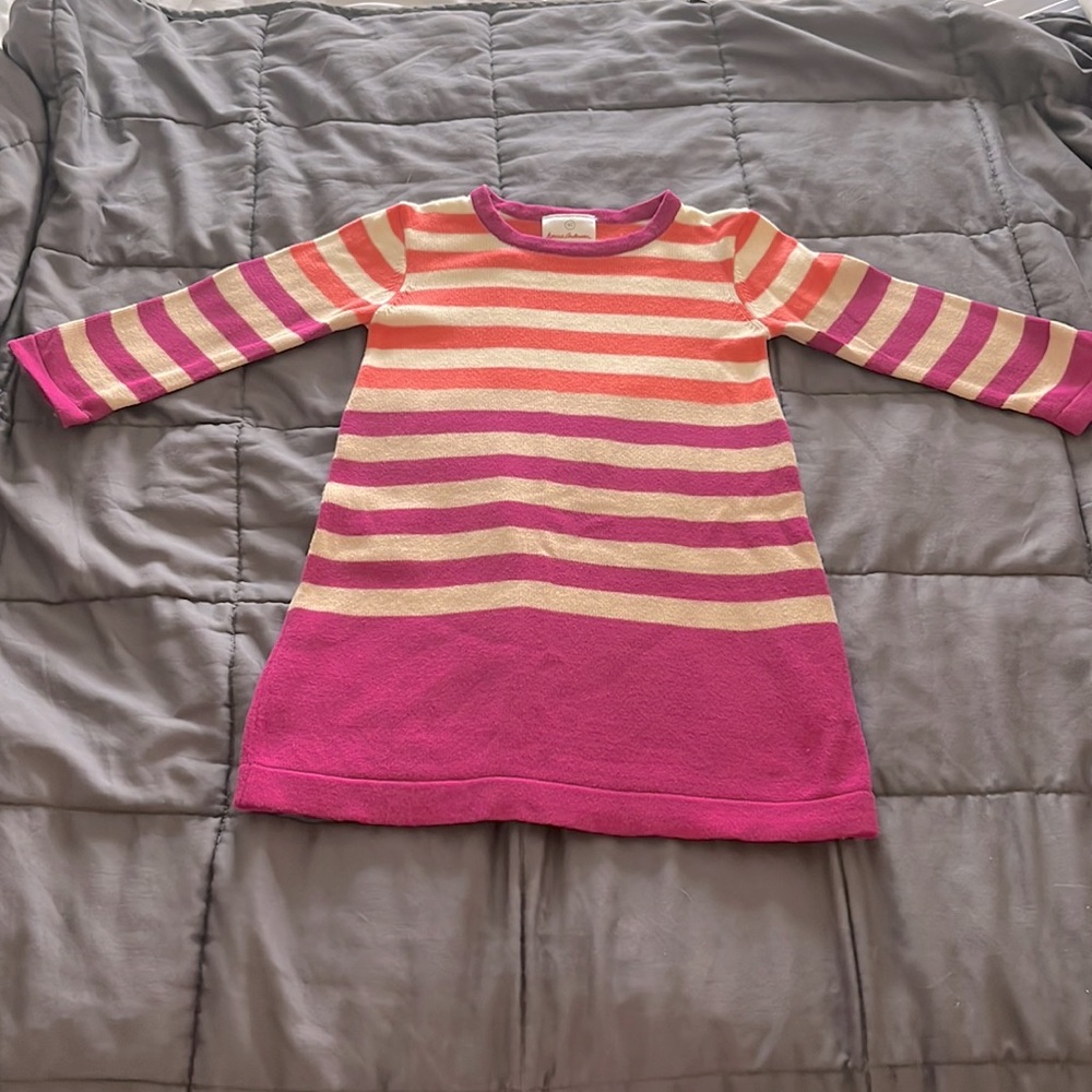 Hanna Andersson long sleeve dress size 90 (3)